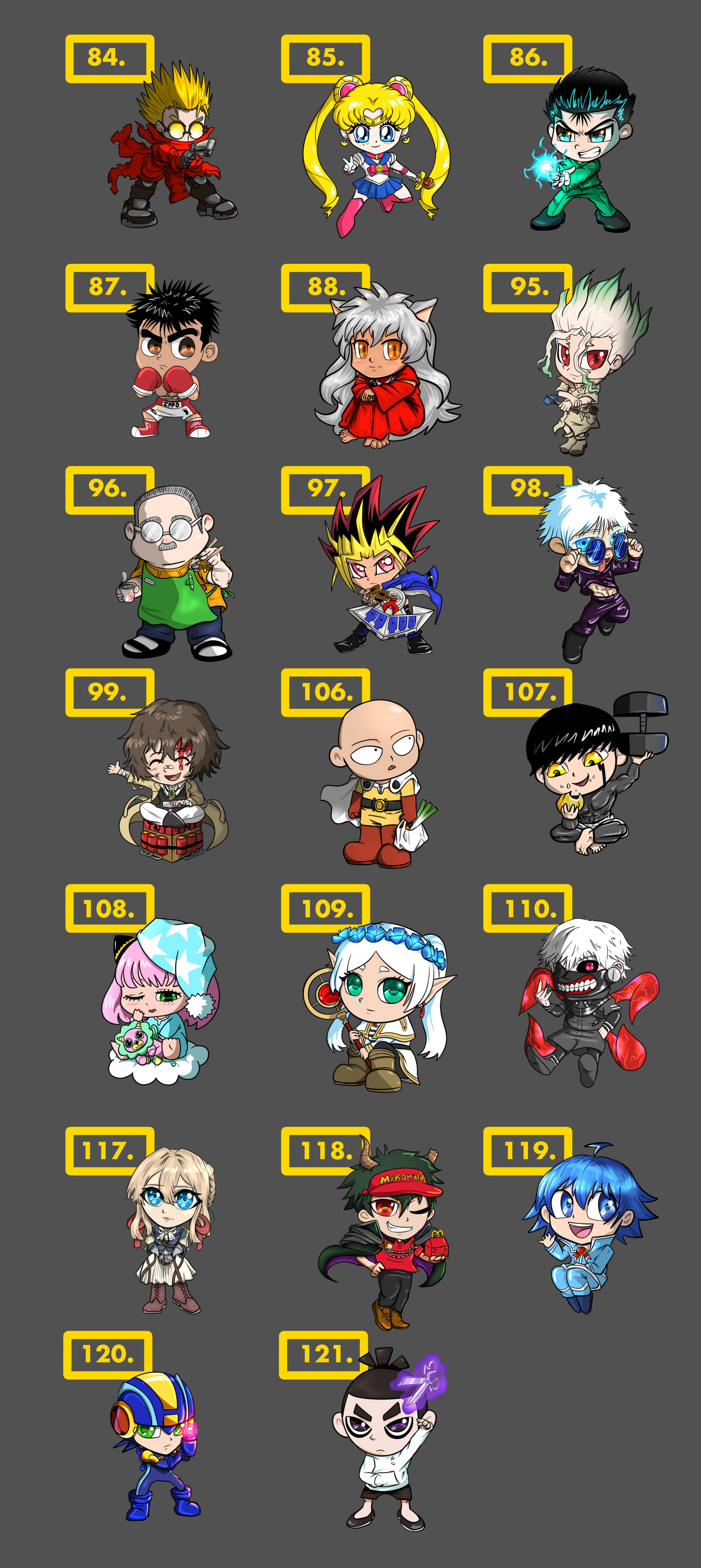 More Awesome Keychains